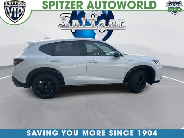 2026 Acura ADX A-Spec Advance Package White at Spitzer Acura