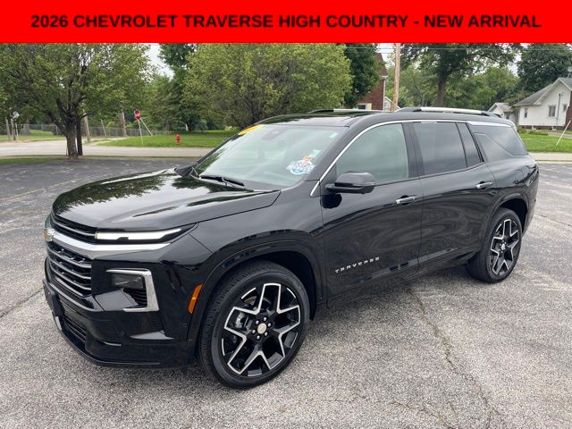 Mosaic Black Metallic 2026 Chevrolet Traverse SUV / Crossover Four-Wheel Drive 8-Speed Automatic