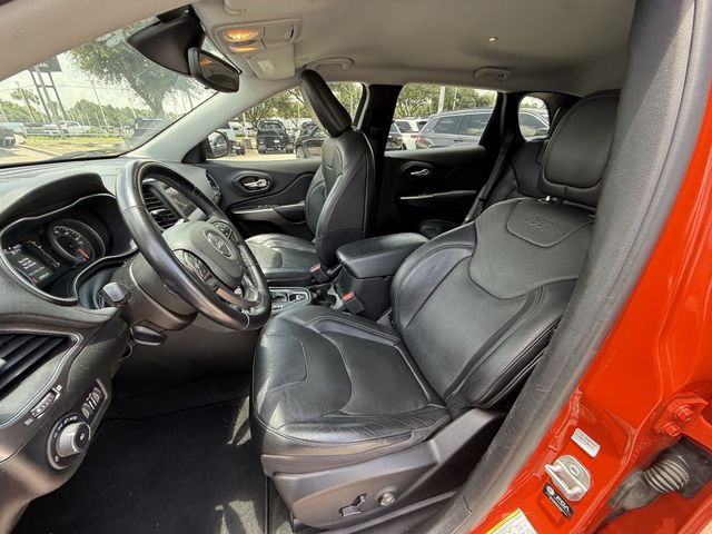 2021 Jeep Cherokee Latitude Lux Orange at Classic Elite Chevrolet Sugar Land
