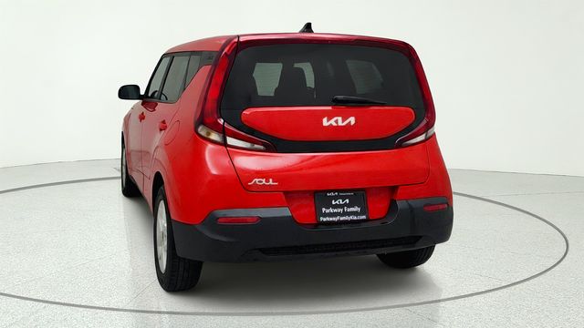 2022 Kia Soul LX Red at Parkway Family Mazda