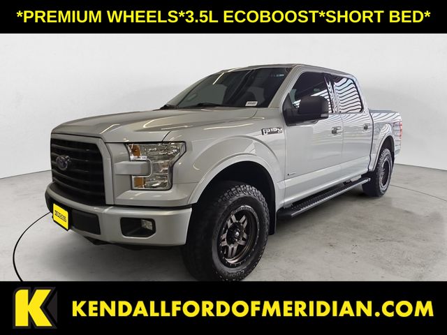 Ingot Silver 2016 Ford F-150 Pickup Truck Four-Wheel Drive 6-Speed Automatic