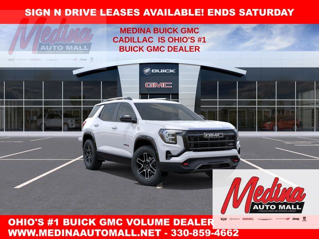 Summit White 2026 GMC Terrain AT4 AWD SUV / Crossover Four-Wheel Drive 8-Speed Automatic Overdrive