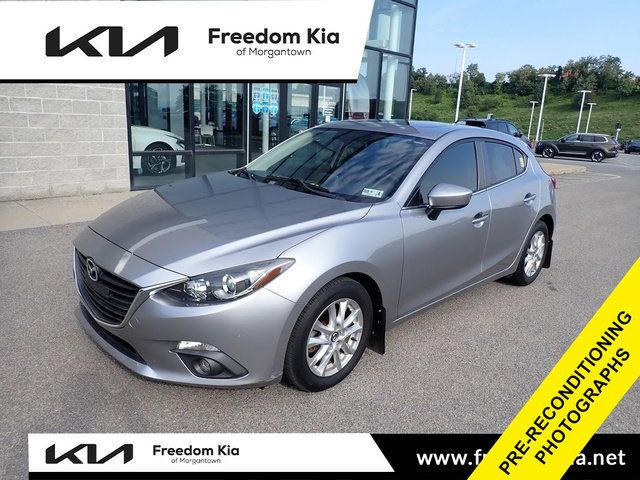 Liquid Silver Metallic 2015 Mazda MAZDA3 Hatchback Front-Wheel Drive 6-Speed Automatic
