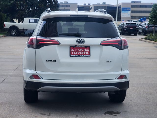 2018 Toyota RAV4 XLE White at Durrett Motor Company