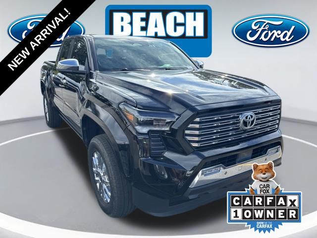 Black 2024 Toyota Tacoma Pickup Truck Four-Wheel Drive 8-Speed Automatic