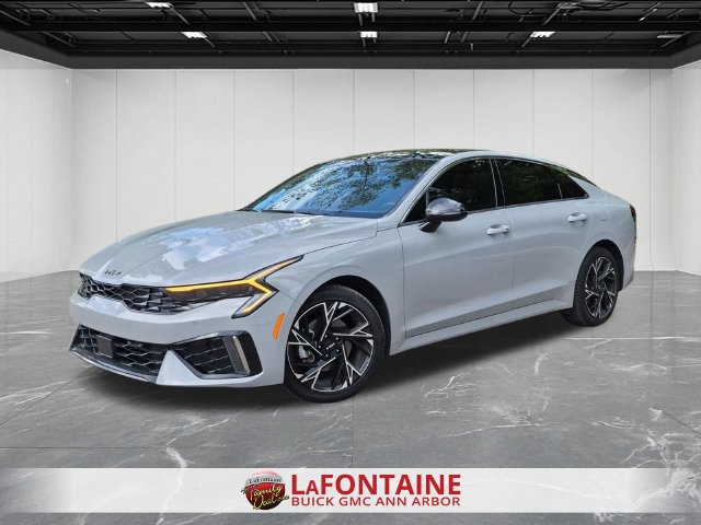 Gray 2025 Kia K5 Sedan Front-Wheel Drive 8-Speed Automatic