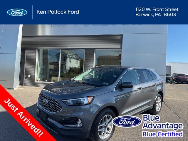 Carbonized Gray Metallic 2023 Ford Edge SUV / Crossover All-Wheel Drive 8-Speed Automatic