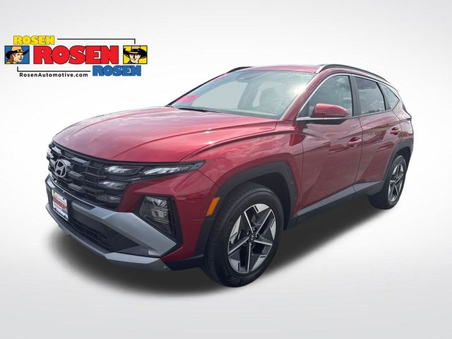 Ultimate Red 2025 Hyundai Tucson SUV / Crossover All-Wheel Drive 8-Speed Automatic