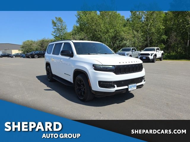 Bright White Clearcoat 2023 Jeep Wagoneer SUV / Crossover Four-Wheel Drive 8-Speed Automatic