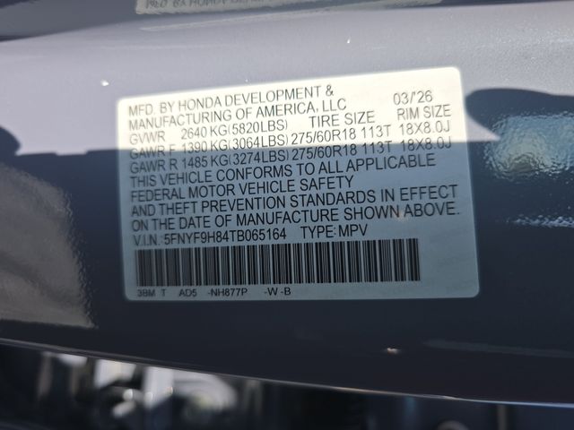 New 2026 Honda Passport SUV