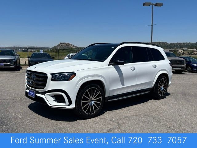 Polar White 2024 Mercedes-Benz GLS SUV / Crossover All-Wheel Drive 9-Speed Automatic