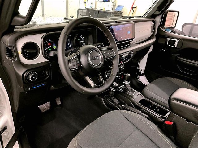 2024 Jeep Wrangler Sport S 4xe White at Auto Express Mitsubishi