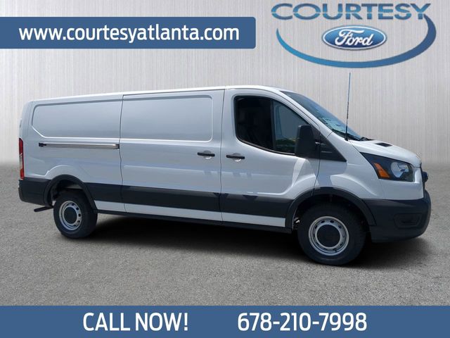 Oxford White 2025 Ford Transit Cargo Van Rear-Wheel Drive 