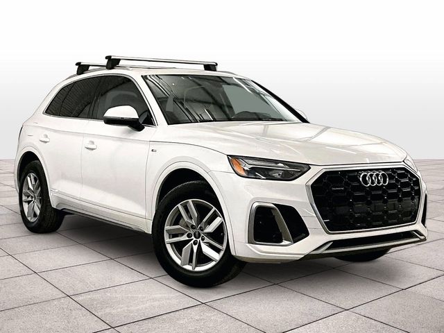 2022 Audi Q5 45 S line Premium White at Sutliff Volkswagen