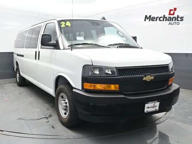 Summit White 2024 Chevrolet Express Van Rear-Wheel Drive 8-Speed Automatic Overdrive