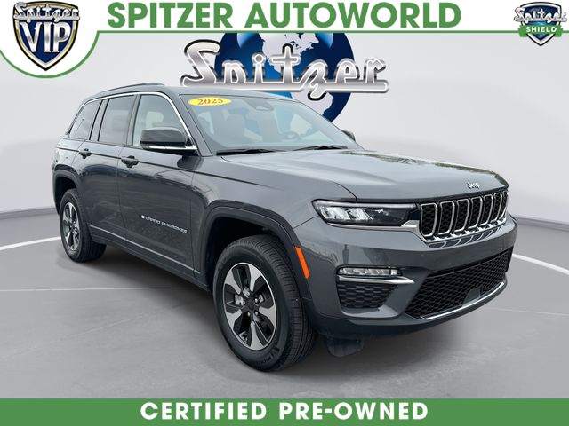 Baltic Gray Metallic Clearcoat 2025 Jeep Grand Cherokee 4xe SUV / Crossover Four-Wheel Drive 8-Speed Automatic