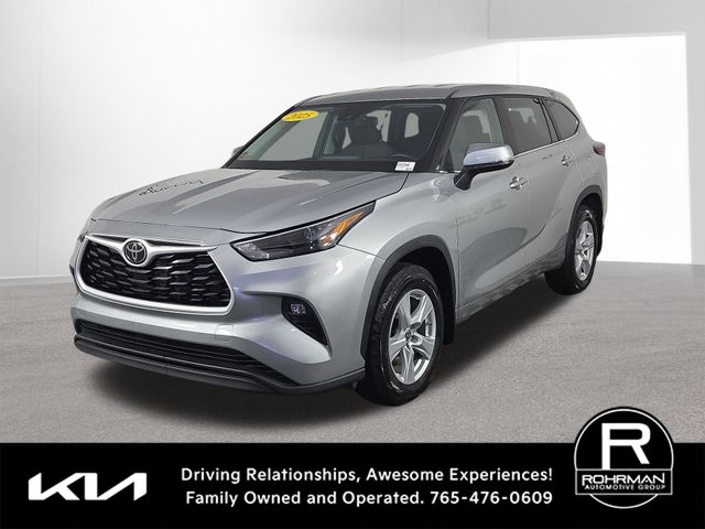 Celestial Silver Metallic 2025 Toyota Highlander SUV / Crossover All-Wheel Drive 8-Speed Automatic