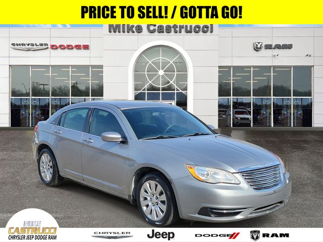 Billet Silver Metallic Clearcoat 2014 Chrysler 200 LX Sedan FWD Sedan Front-Wheel Drive 4-Speed Automatic