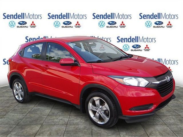 Red 2017 Honda HR-V SUV / Crossover All-Wheel Drive Continuously Variable Transmission