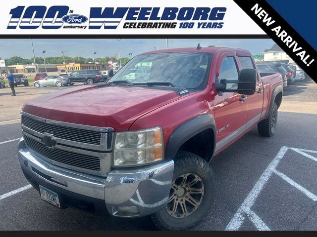 Victory Red 2008 Chevrolet Silverado 2500HD Pickup Truck  6-Speed Automatic