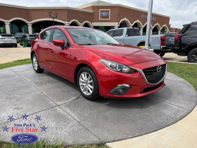 Red Metallic 2016 Mazda MAZDA3 Hatchback Front-Wheel Drive 6-Speed Automatic