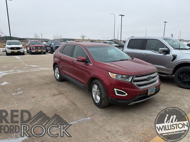 Ruby Red Metallic 2015 Ford Edge SEL AWD SUV / Crossover All-Wheel Drive 6-Speed Automatic