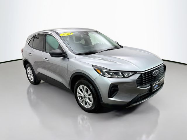 Silver Metallic 2024 Ford Escape SUV / Crossover All-Wheel Drive 8-Speed Automatic