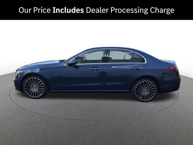 Twilight Blue 2026 Mercedes-Benz C-Class Sedan All-Wheel Drive 9-Speed Automatic