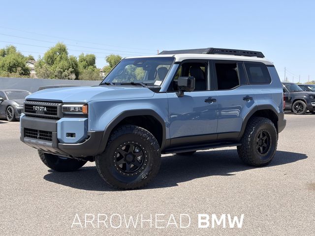 Heritage Blue/Gray Scape 2025 Toyota Land Cruiser 4WD SUV / Crossover Four-Wheel Drive 8-Speed Automatic