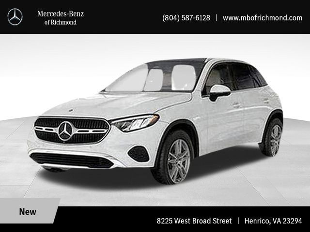 Polar White 2026 Mercedes-Benz GLC SUV / Crossover All-Wheel Drive 9-Speed Automatic