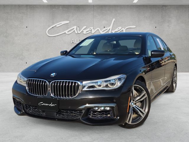 Black Sapphire Metallic 2017 BMW 7 Series Sedan Rear-Wheel Drive 8-Speed Automatic