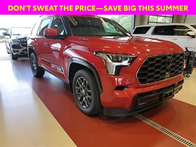 Red 2024 Toyota Sequoia SUV / Crossover Four-Wheel Drive Automatic