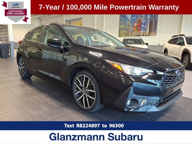 Crystal Black Silica 2024 Subaru Impreza Wagon All-Wheel Drive Continuously Variable Transmission