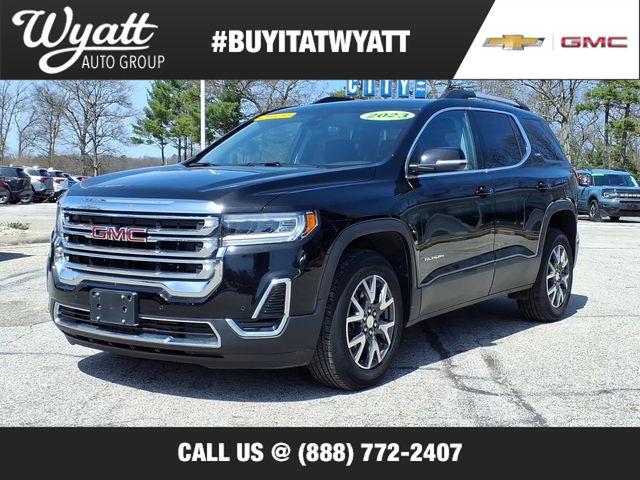 Black 2023 GMC Acadia SUV / Crossover Four-Wheel Drive 9-Speed Automatic