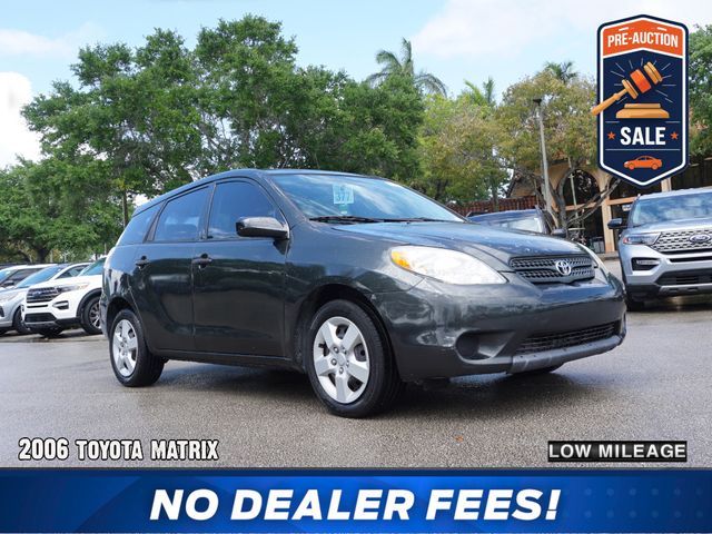 Black Sand Pearl 2006 Toyota Matrix Hatchback Front-Wheel Drive 4-Speed Automatic Overdrive