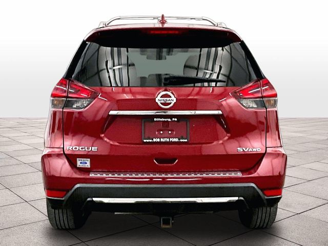 2018 Nissan Rogue SV Red at South Hills Kia