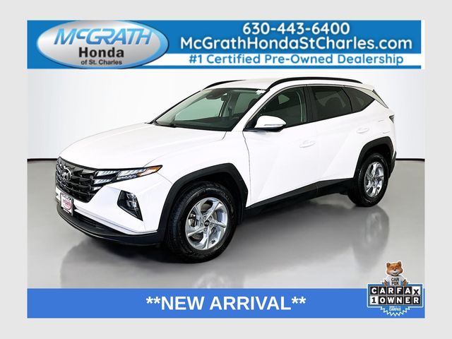 Serenity White Pearl 2023 Hyundai Tucson SUV / Crossover All-Wheel Drive 8-Speed Automatic