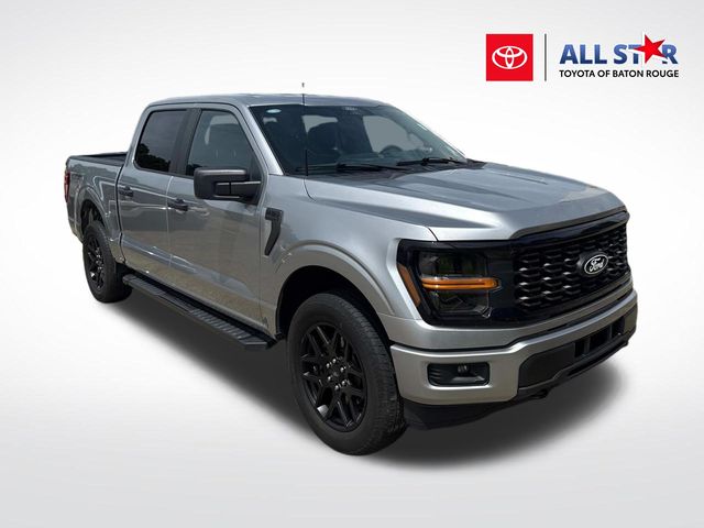 Silver Metallic 2024 Ford F-150 Pickup Truck Four-Wheel Drive Automatic