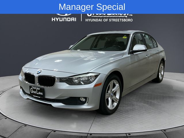 Glacier Silver Metallic 2013 BMW 3 Series Sedan All-Wheel Drive 8-Speed Automatic