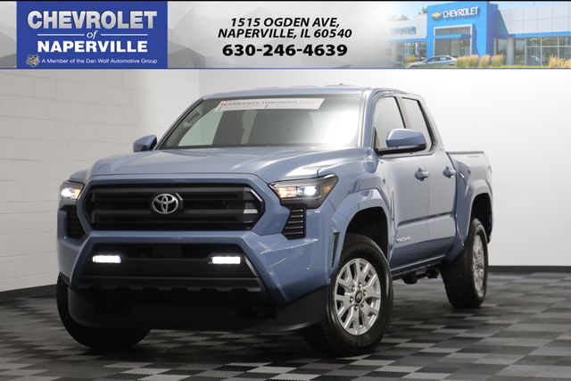 Blue 2026 Toyota Tacoma Pickup Truck Four-Wheel Drive 8-Speed Automatic