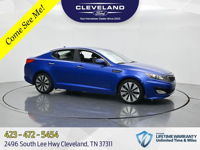 Corsa Blue 2012 Kia Optima Sedan Front-Wheel Drive 6-Speed Automatic