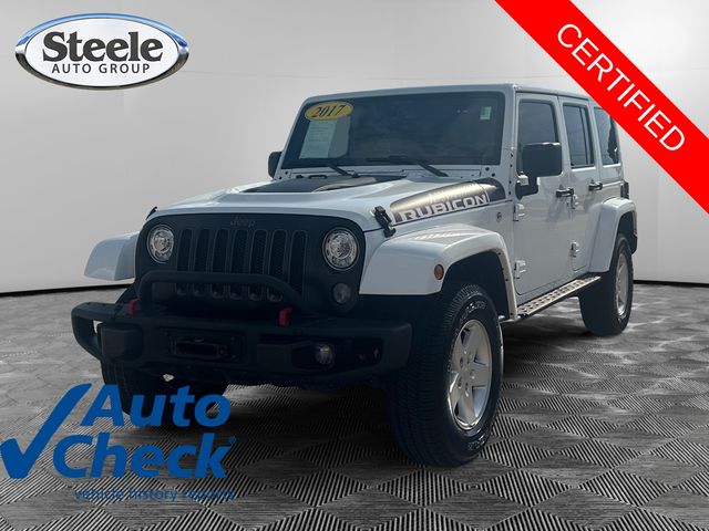 Bright White Clearcoat 2017 Jeep Wrangler Unlimited Rubicon Recon 4WD SUV / Crossover Four-Wheel Drive 6-Speed Manual