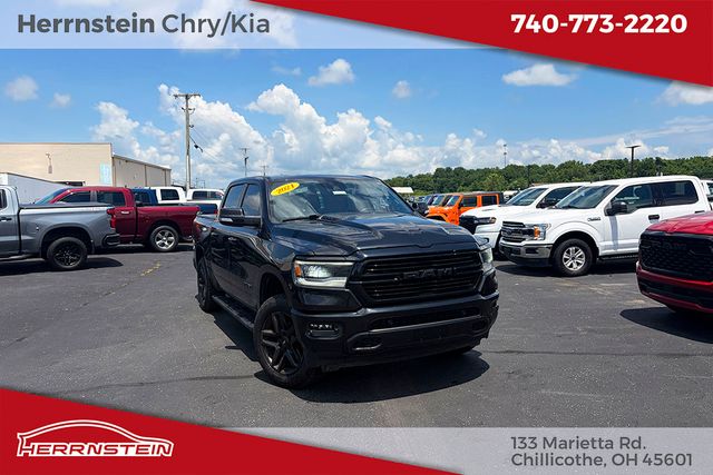 Diamond Black 2021 RAM 1500 Pickup Truck Four-Wheel Drive 8-Speed Automatic