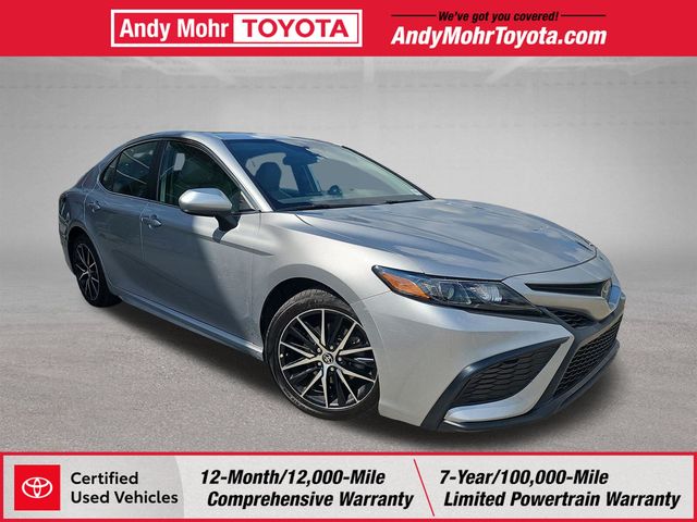 Celestial Silver Metallic 2021 Toyota Camry Sedan Front-Wheel Drive 8-Speed Automatic