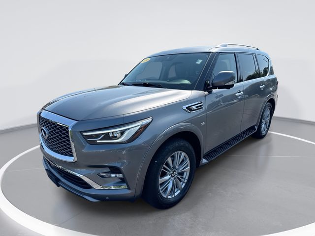 Gray (Graphite Shadow) 2019 INFINITI QX80 Luxe 4WD SUV / Crossover All-Wheel Drive 7-Speed Automatic