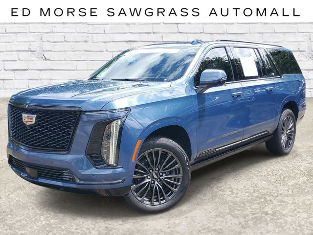 Deep Sea Metallic 2026 Cadillac Escalade ESV Platinum Sport 4WD SUV / Crossover Four-Wheel Drive