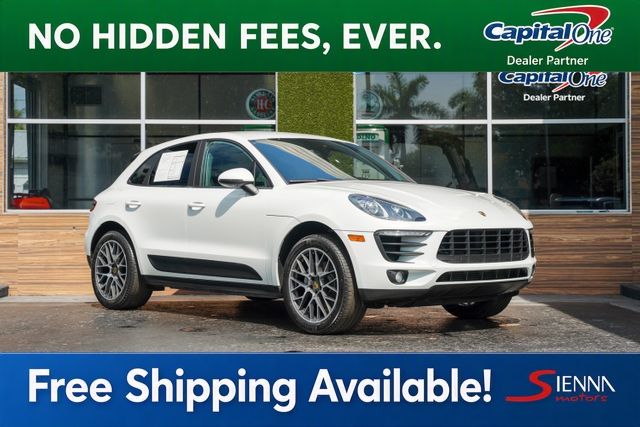 White 2018 Porsche Macan SUV / Crossover All-Wheel Drive Automatic