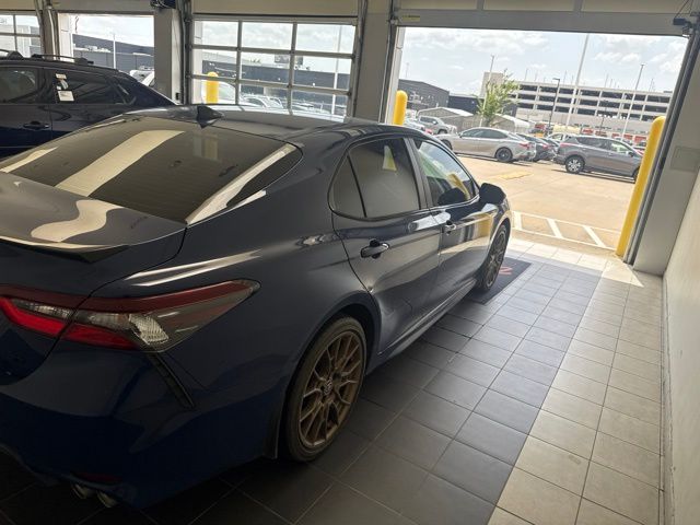 2023 Toyota Camry SE Nightshade Blue at DeMontrond Gulf Freeway
