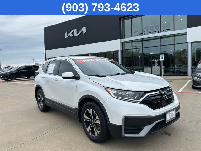 Platinum White 2021 Honda CR-V SUV / Crossover Front-Wheel Drive Continuously Variable Transmission