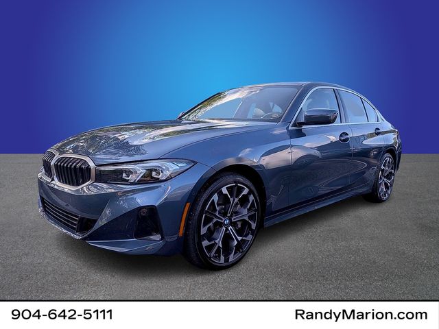 Arctic Race Blue Metallic 2025 BMW 3 Series Sedan Rear-Wheel Drive 8-Speed Automatic